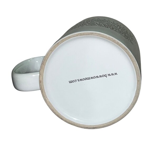 East Fork Pottery Labrador Retriever Mug Bow Wow Meows Dog Coffee Cup Used - Picture 5 of 8